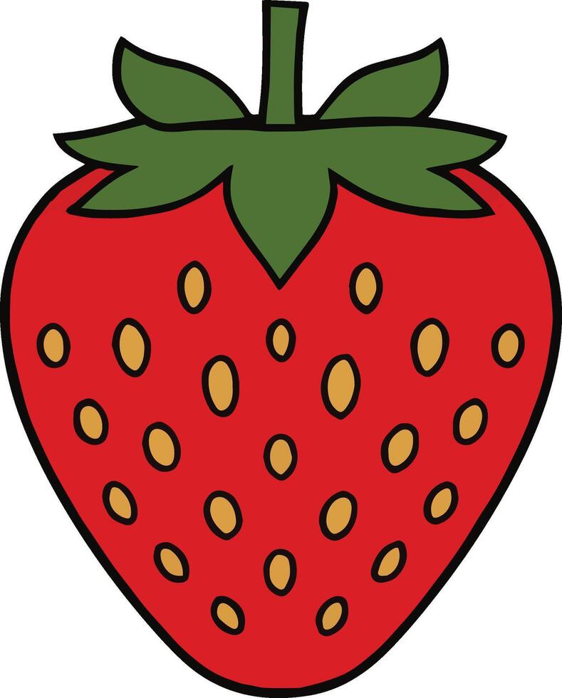 Strawberry Icon Pack - Perfect for Digital and Print vector