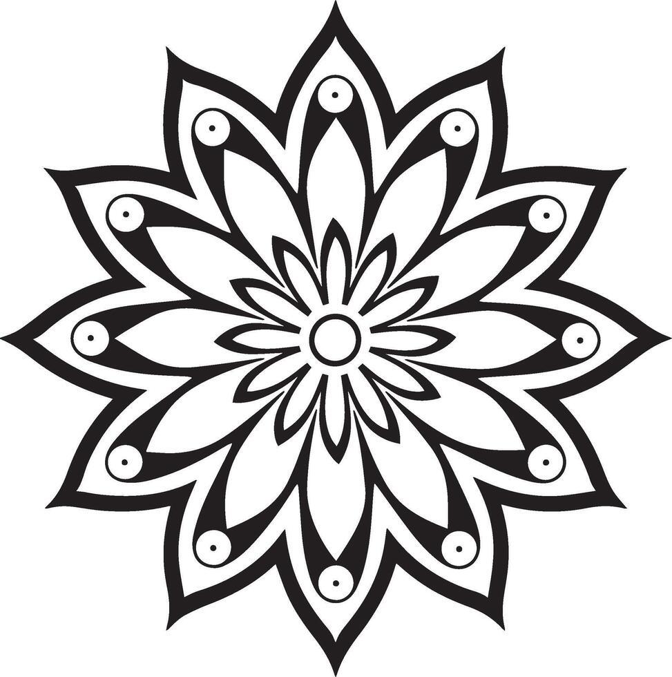 High Quality Peacock Mandala Silhouette for Prints And Graphics vector