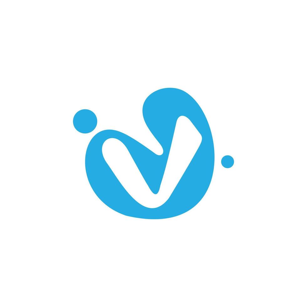 water check mark icon doodle design vector