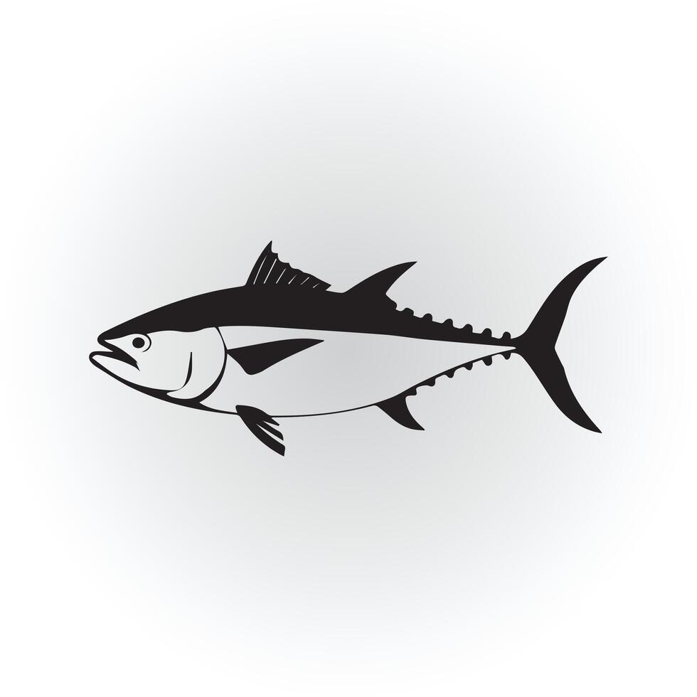 Iconic Fish Silhouettes vector