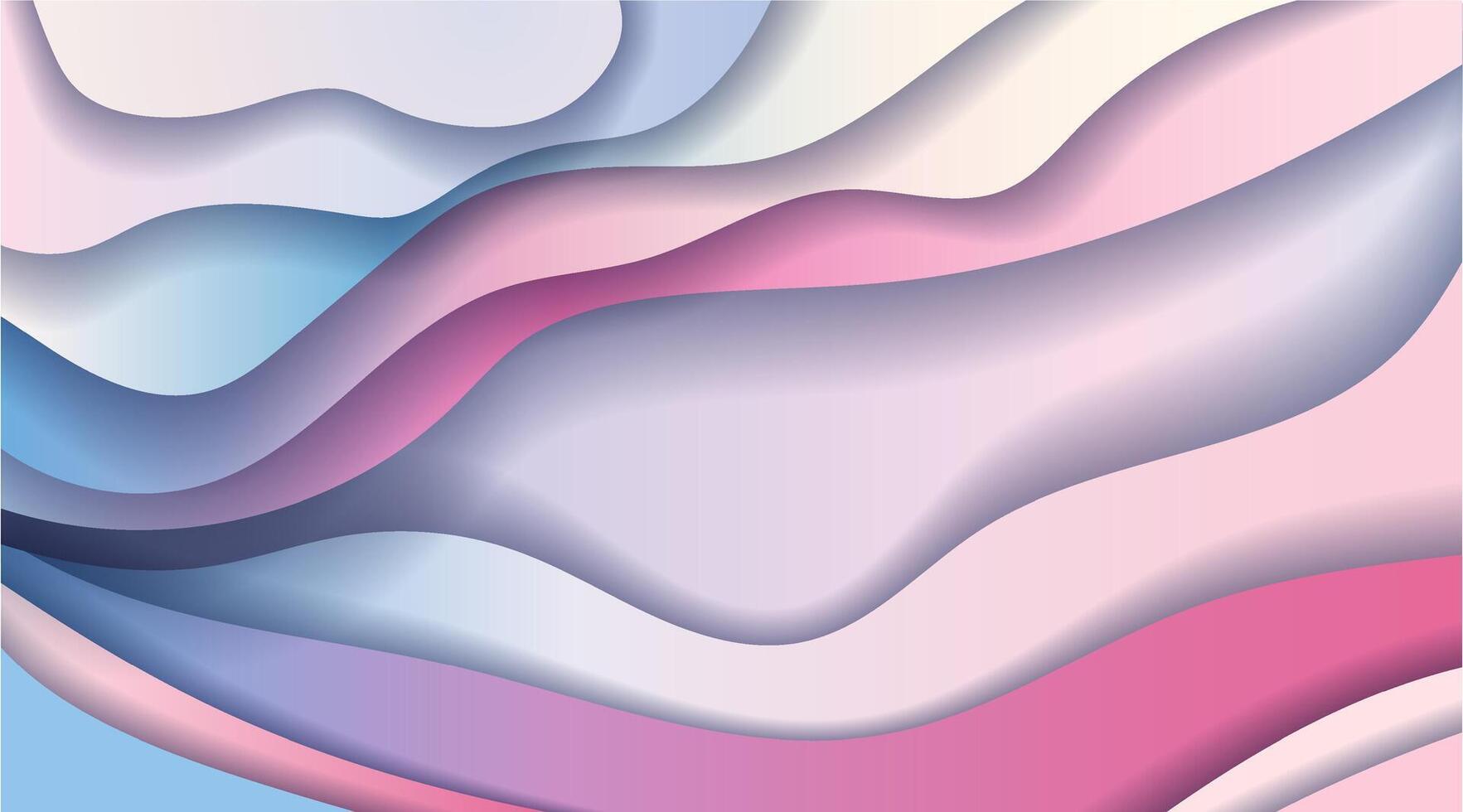 Abstract background with waves and colors vector