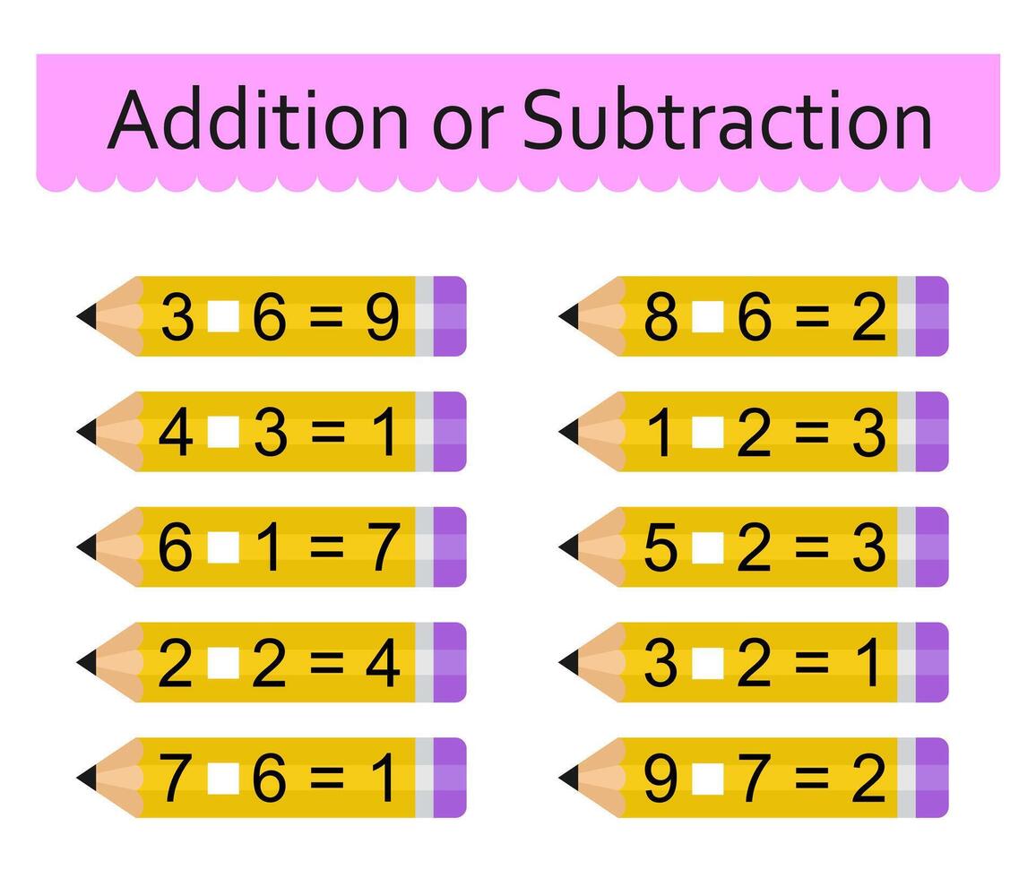 Math activity for children. Developing numeracy skills. Number range up to 10. illustration vector