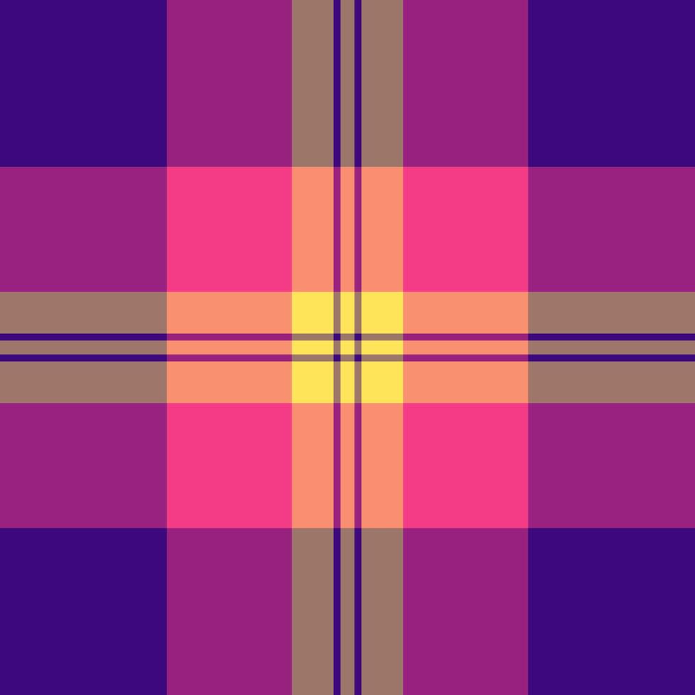 Sparse texture fabric textile, scratch pattern background . Father seamless check tartan plaid in red and pink colors. vector