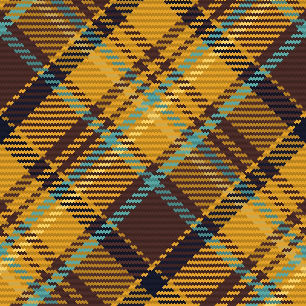 Seamless pattern of scottish tartan plaid. Repeatable background with check fabric texture. backdrop striped textile print. vector