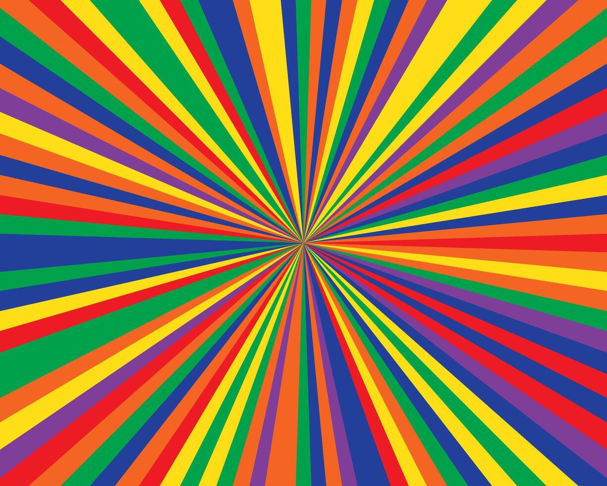 Abstract background. Pattern of color rays and ornament. backdrop templaye. vector