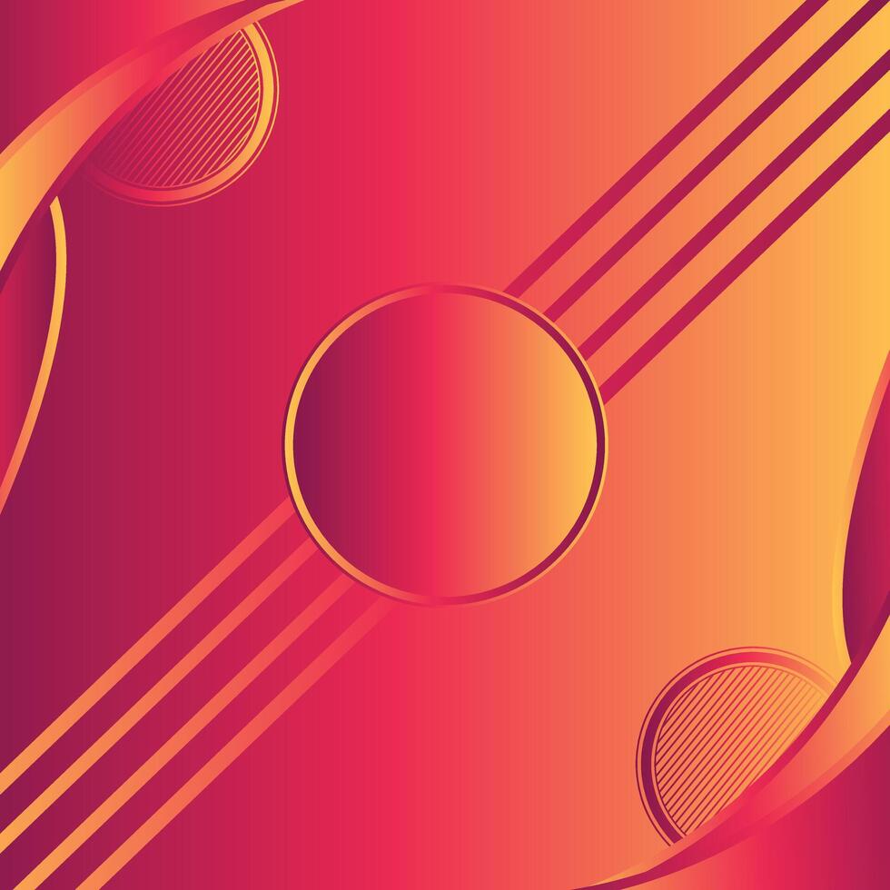 Abstract red and yellow background. Design for poster template on web backdrop, banner, brochure, website, flyer, certificate, and webinar vector