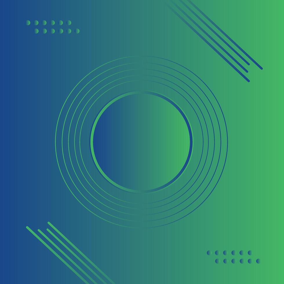 Modern Papercut Blue and Green Gradient Abstract Background. Abstract design template for headers, book covers, notebooks background vector