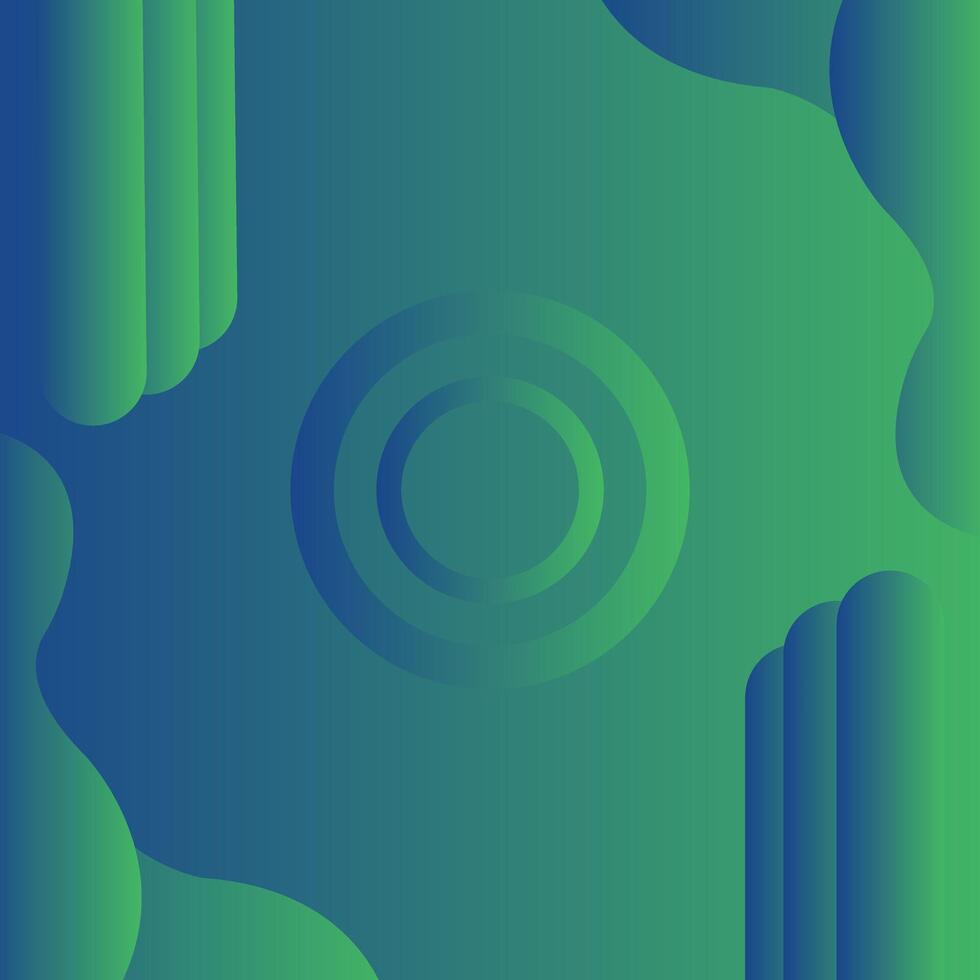 Abstract blue green pattern point background poster with dynamic triangle. technology Particle Mist network Cyber security vector