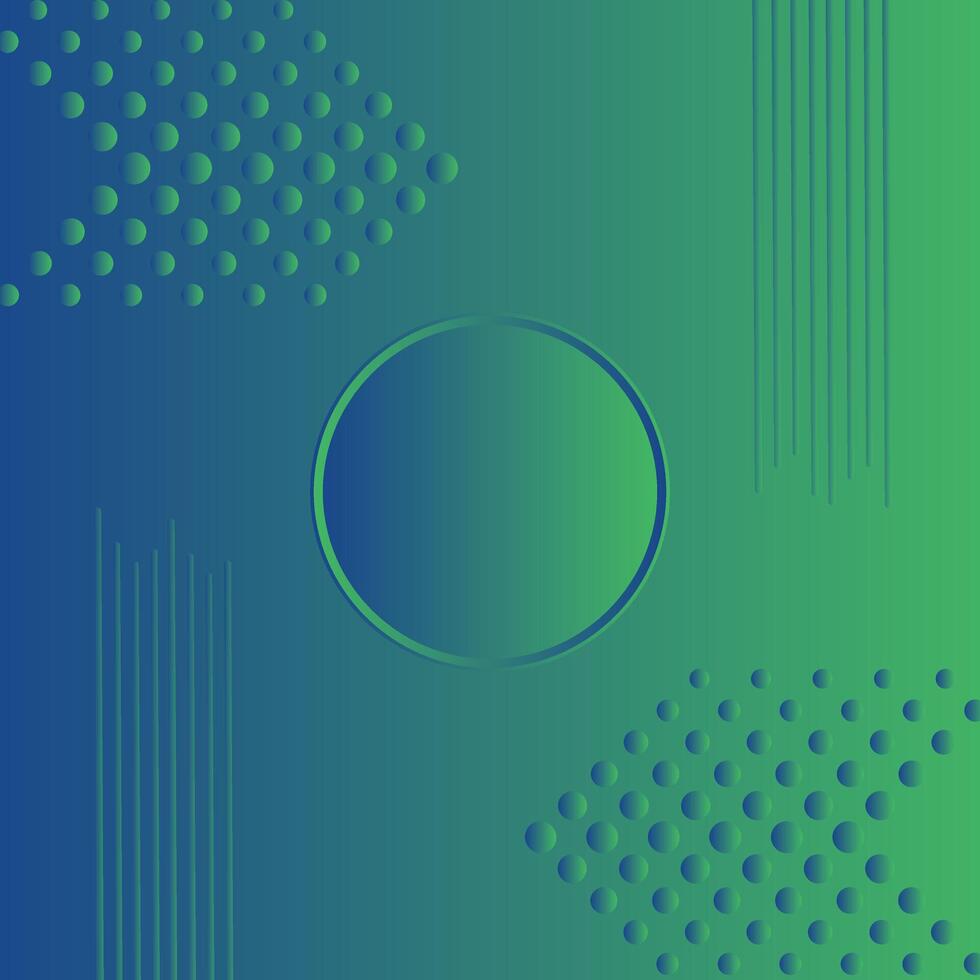 Abstract dark green gradient geometric papercut background. Modern futuristic background . Can be use for landing page, book covers, brochures, flyers, magazines, any brandings backgrounds vector