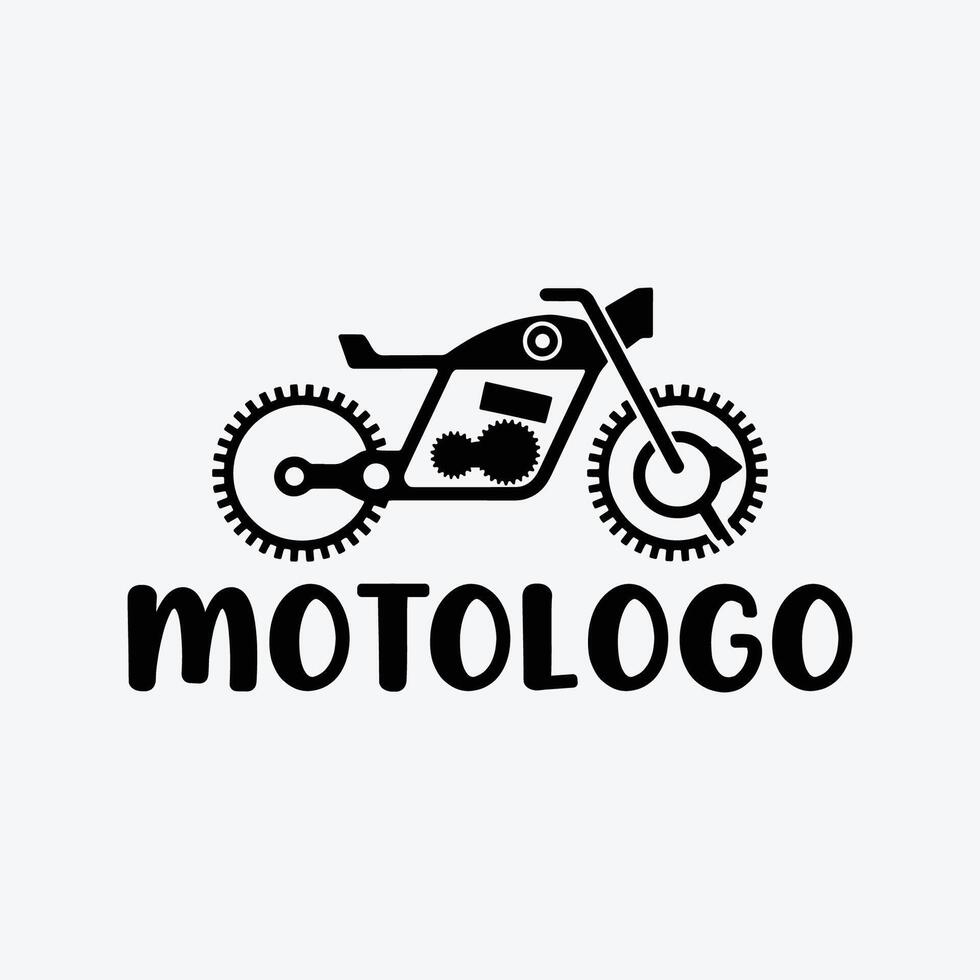 Motorcycle Logo design vector