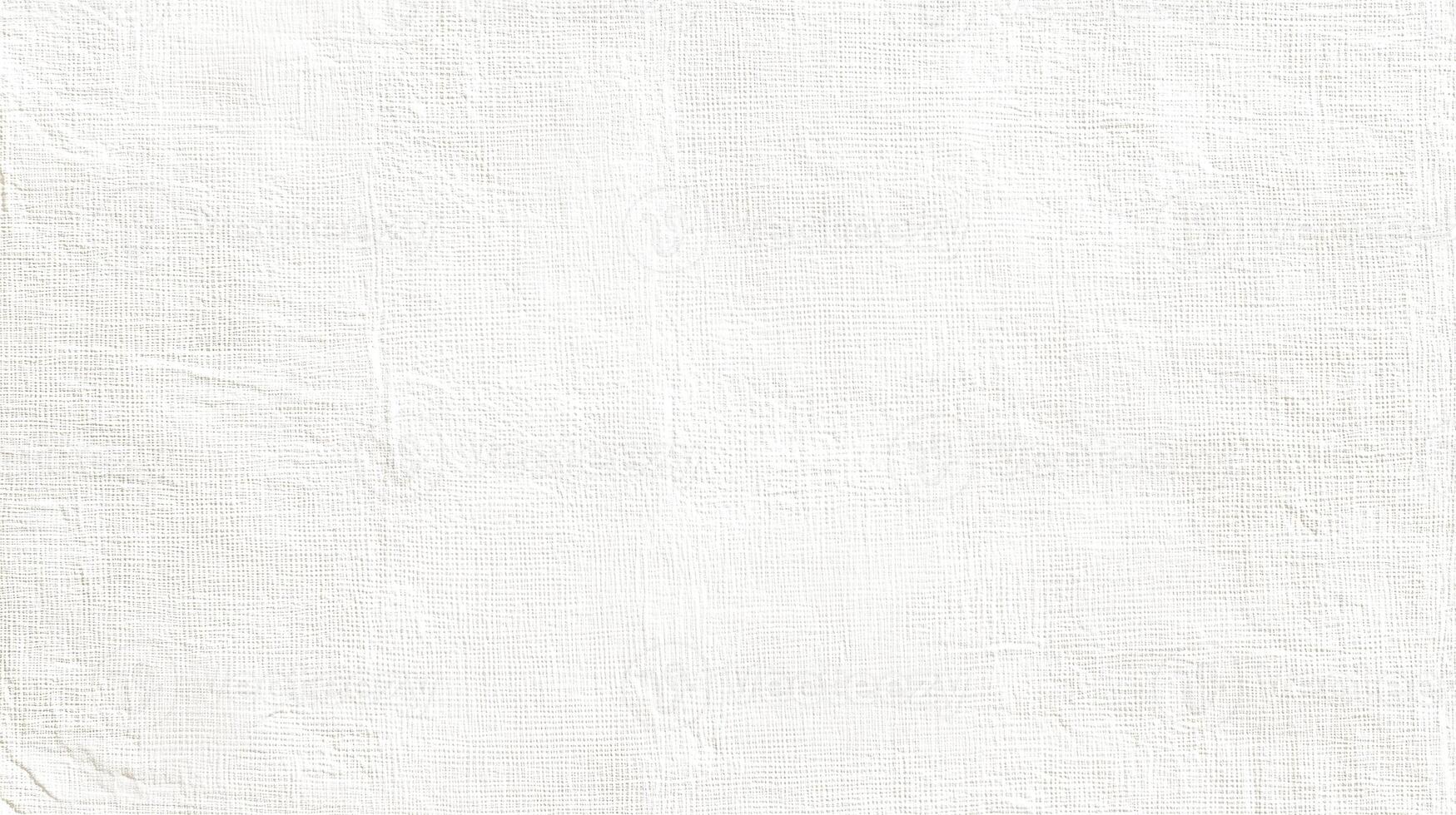 Vintage white cloth texture with woven details and seamless background photo