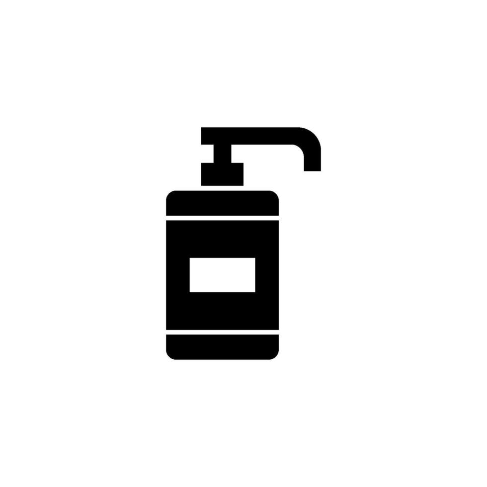 Fresh Drop A bottle icon with water droplet vector