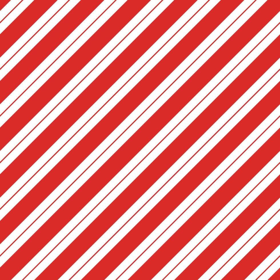 Candy cane background. Diagonal stripes seamless pattern. Peppermint wrapping texture. Red candy cane stripes. illustration vector