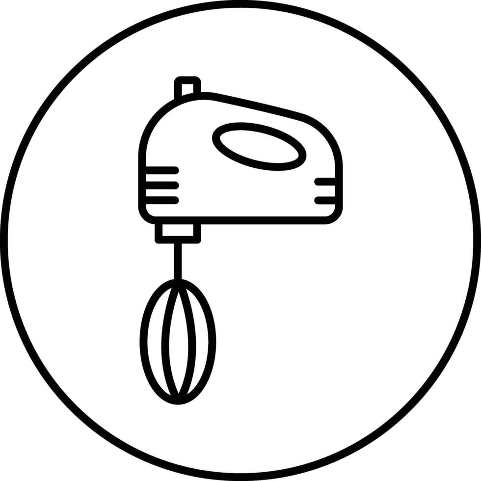 Mixer Illustration Icon vector