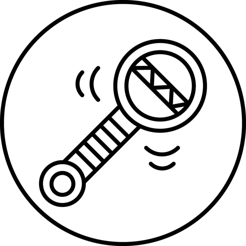 Rattle Illustration Icon vector