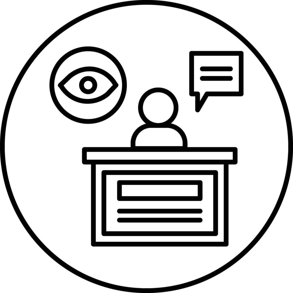 Witness Illustration Icon 53664381 Vector Art at Vecteezy