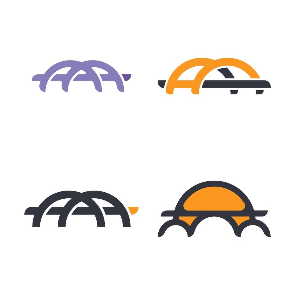 Bridge Logo Template Icon vector