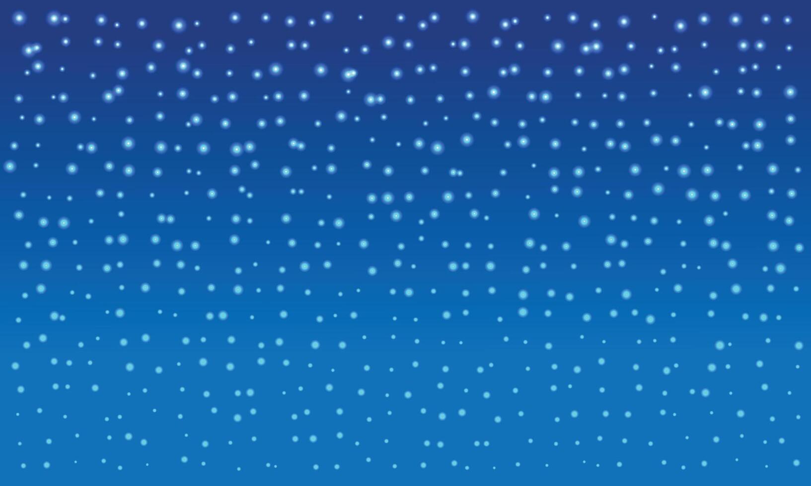 Snowflake Background. Snowfall In Sky Background. vector