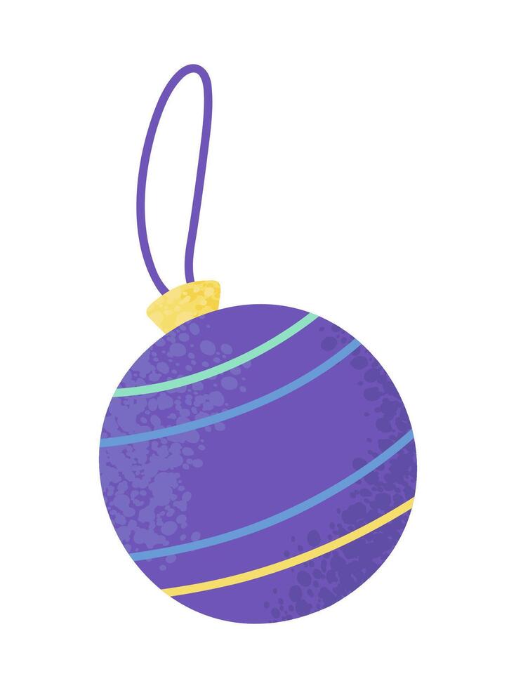Christmas Ball. Happy New Year vector
