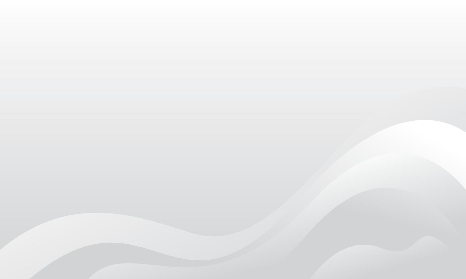 Abstract gradient background of white and gray vector
