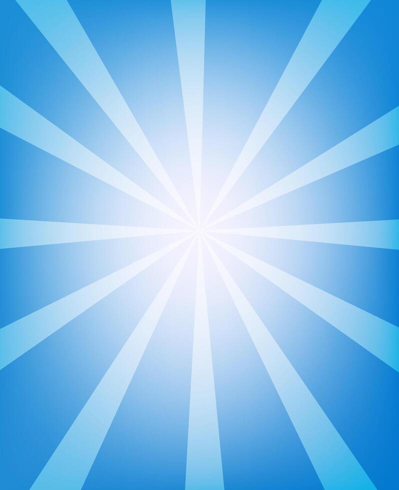 Abstract blue color ray and light effect background. wallpaper design vector