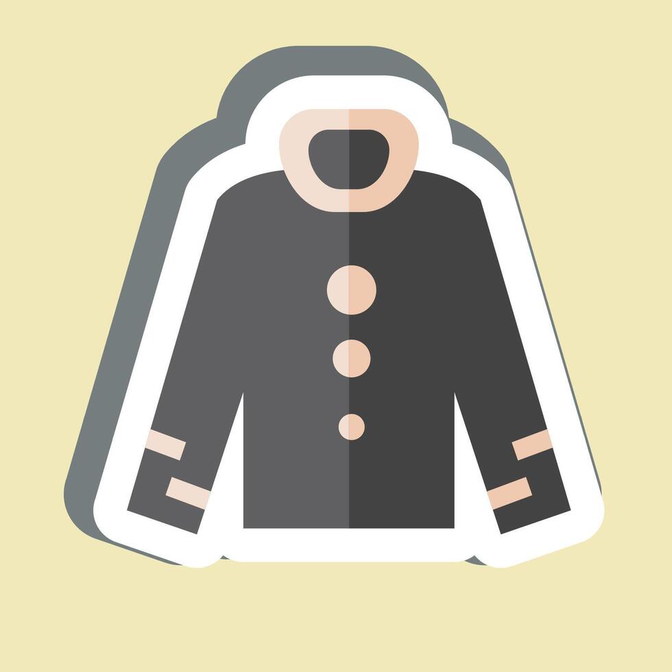 Sticker Sweet Shirt. related to Fashion symbol. simple design editable vector