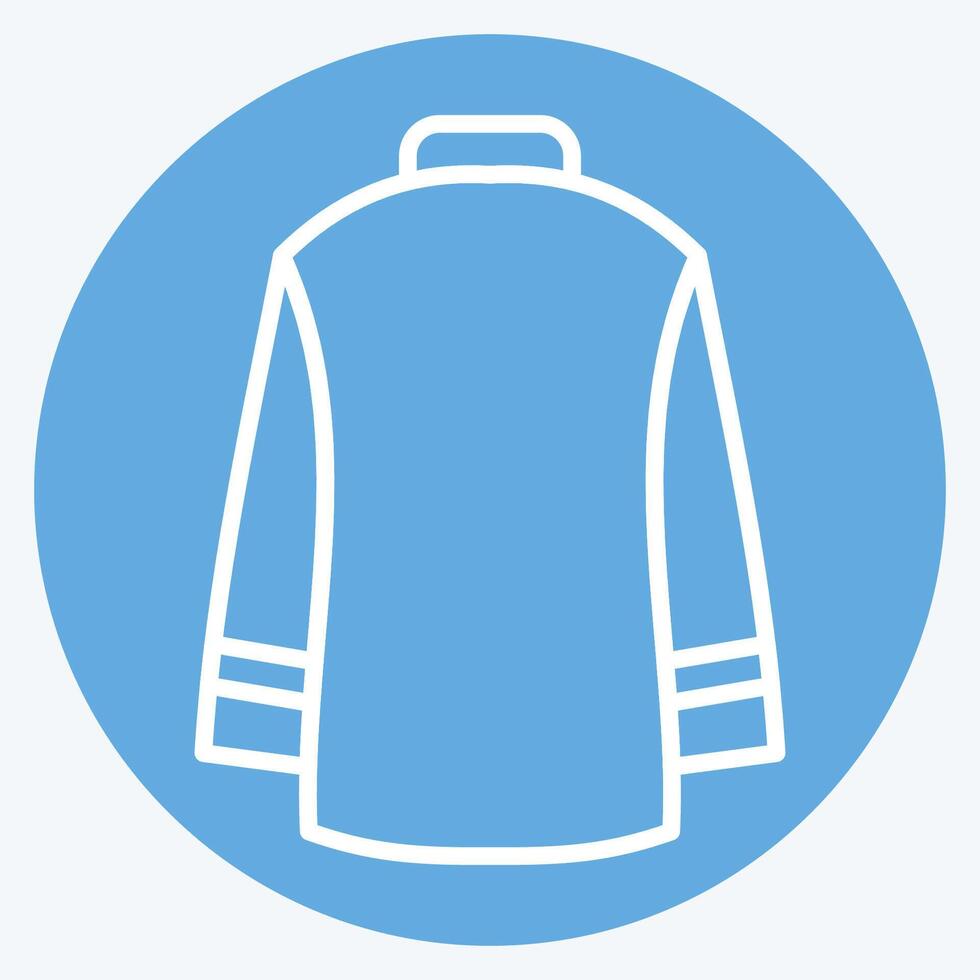 Icon Sweater. related to Fashion symbol. blue eyes style. simple design editable vector