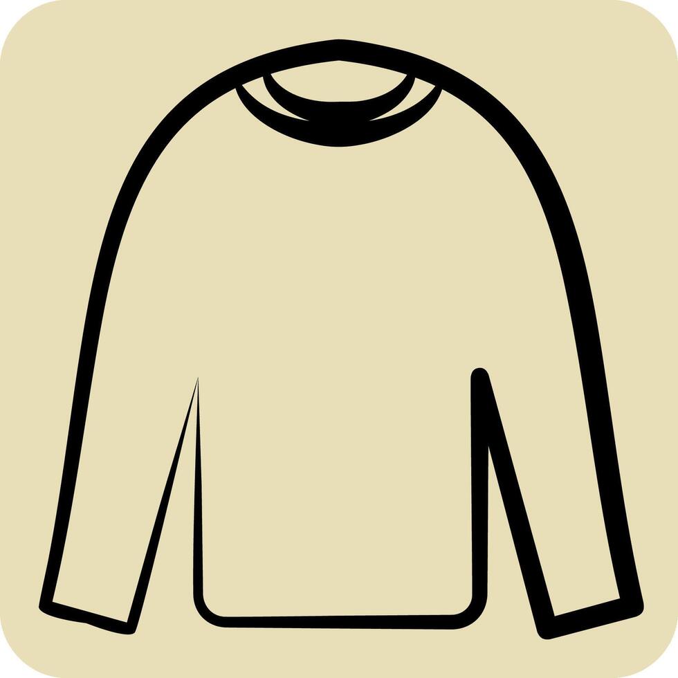 Icon Jarsi. related to Fashion symbol. hand drawn style. simple design editable vector