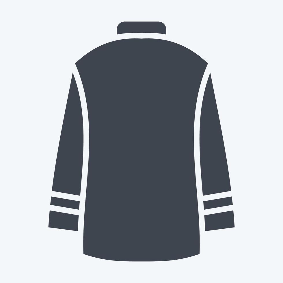 Icon Sweater. related to Fashion symbol. glyph style. simple design editable vector