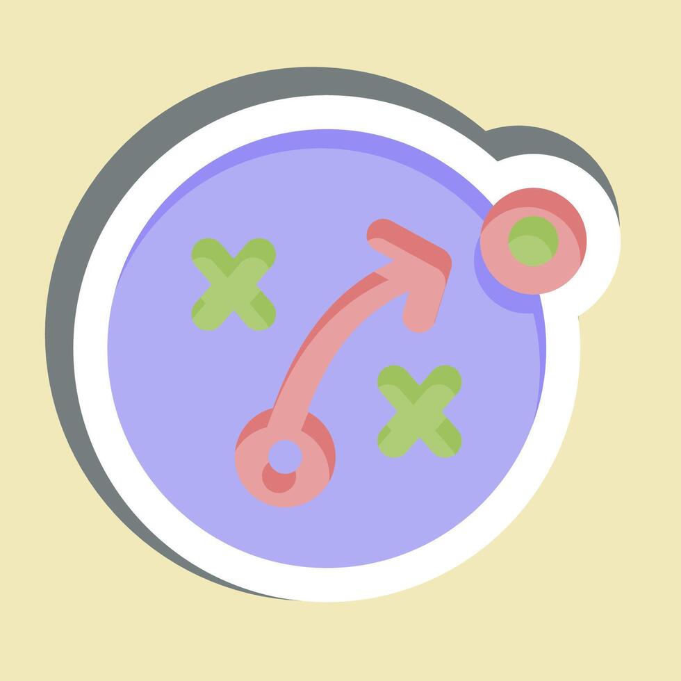 Icon SEO Strategy. related to Media and Advertising symbol. glyph style. editable vector