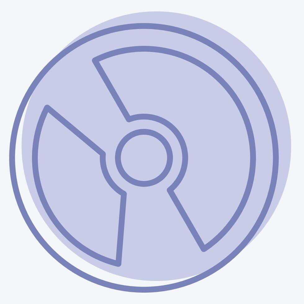 Icon Software. related to Media and Advertising symbol. two tone style. editable vector