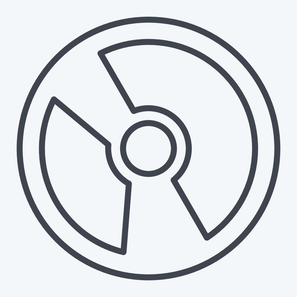 Icon Software. related to Media and Advertising symbol. line style. editable vector