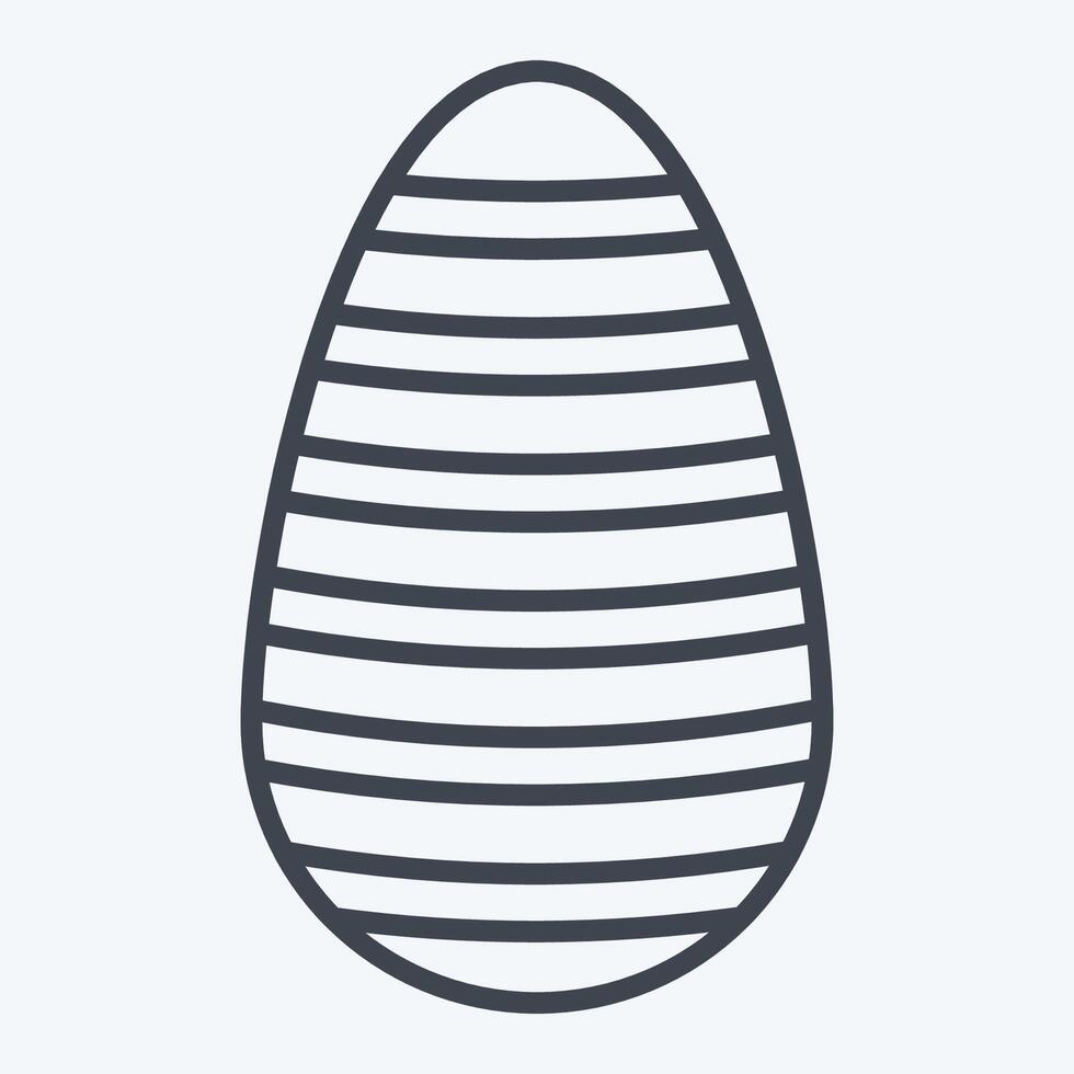 Icon Shen Ring. related to Fabric symbol. line style. simple design editable vector