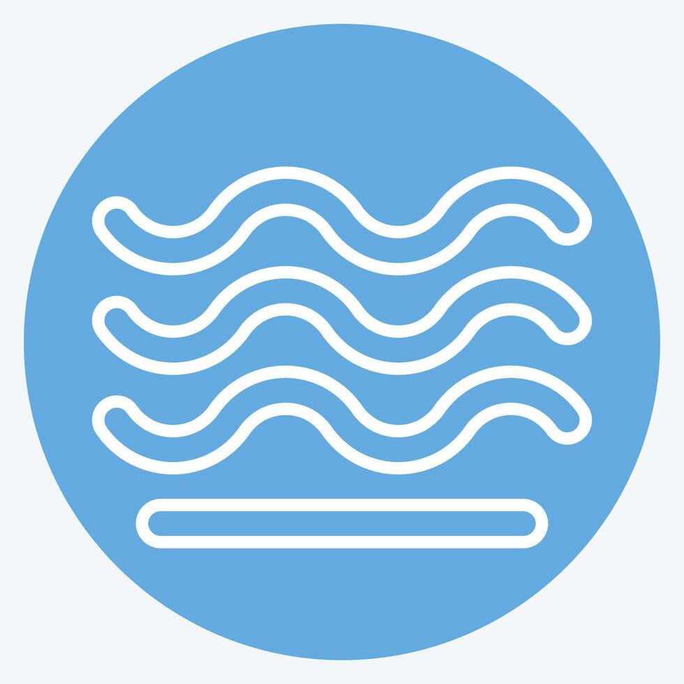 Icon Air. related to Air symbol. blue eyes style. simple design editable vector
