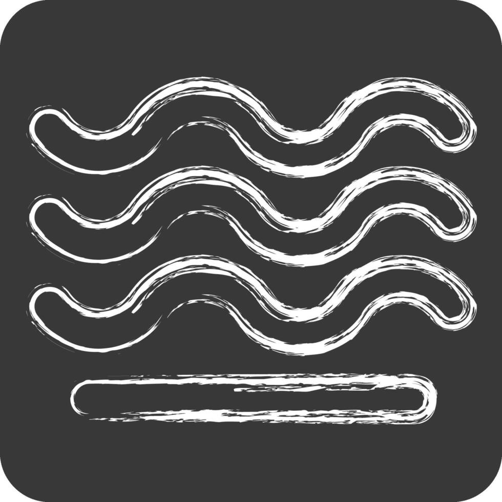 Icon Air. related to Air symbol. chalk Style. simple design editable vector