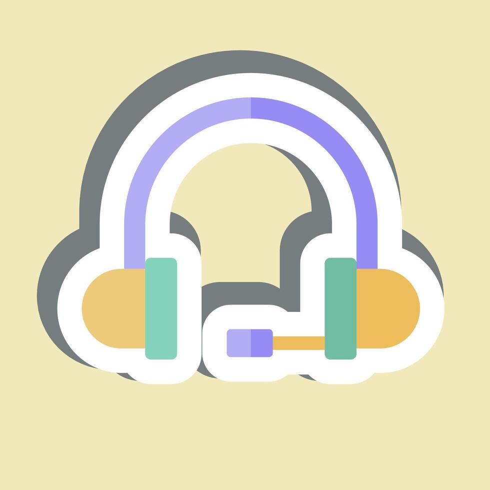 Sticker Online Consulting. related to Dropshipping symbol. design editable vector