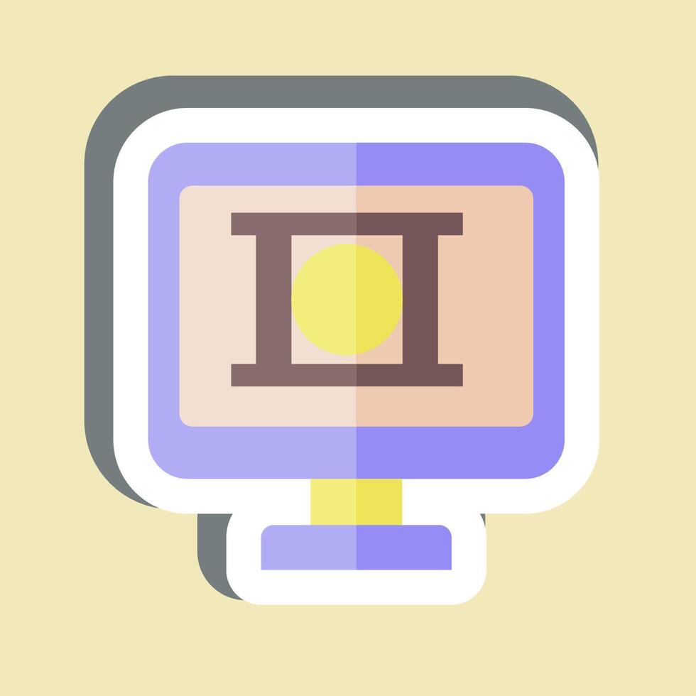 Sticker Editing. related to Dropshipping symbol. design editable vector