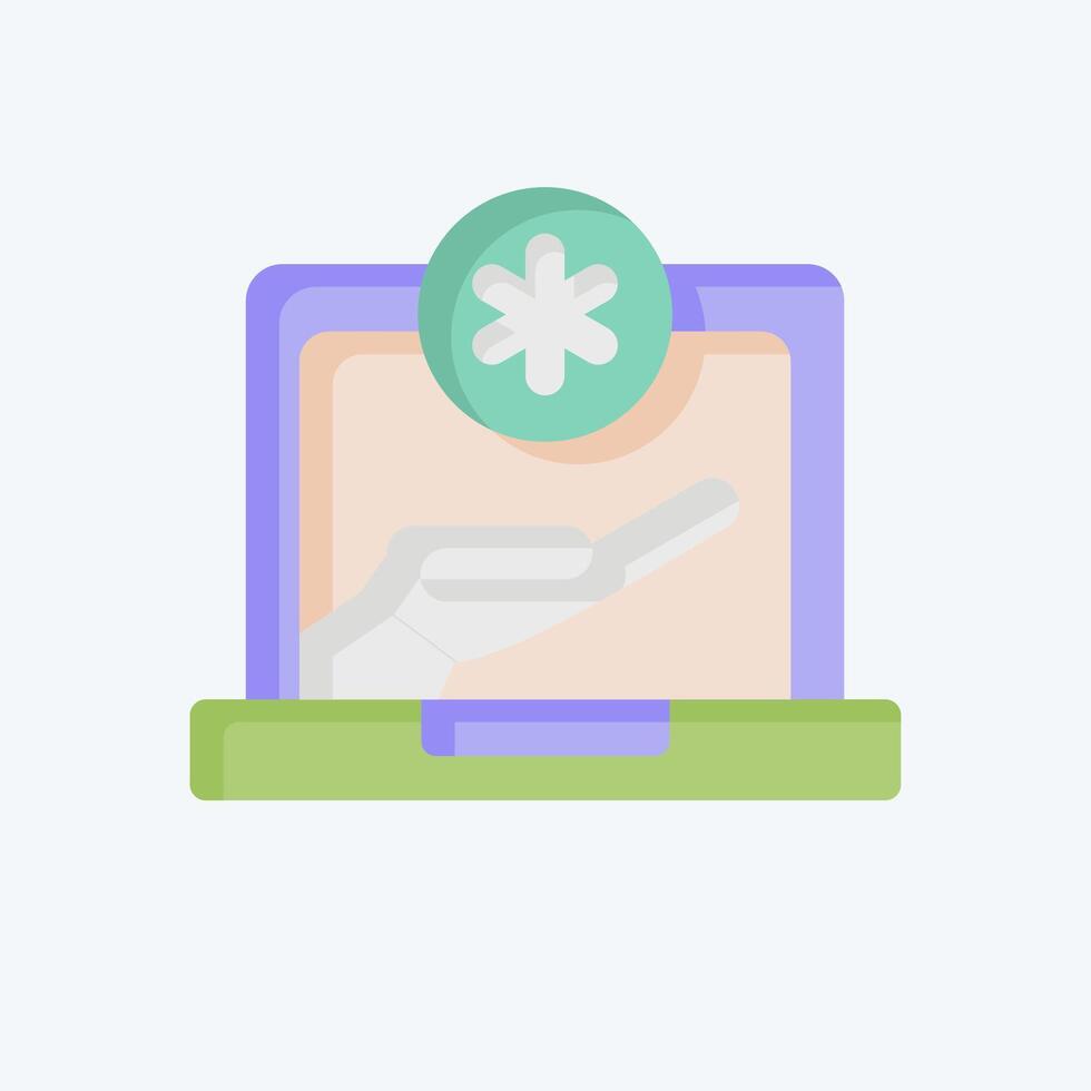 Icon Chat Bubbles. related to Dropshipping symbol. flat style. design editable vector