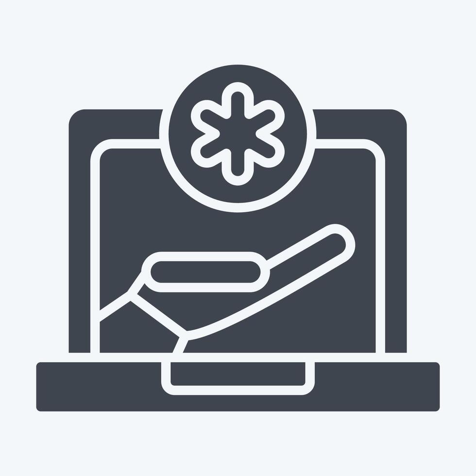 Icon Chat Bubbles. related to Dropshipping symbol. glyph style. design editable vector