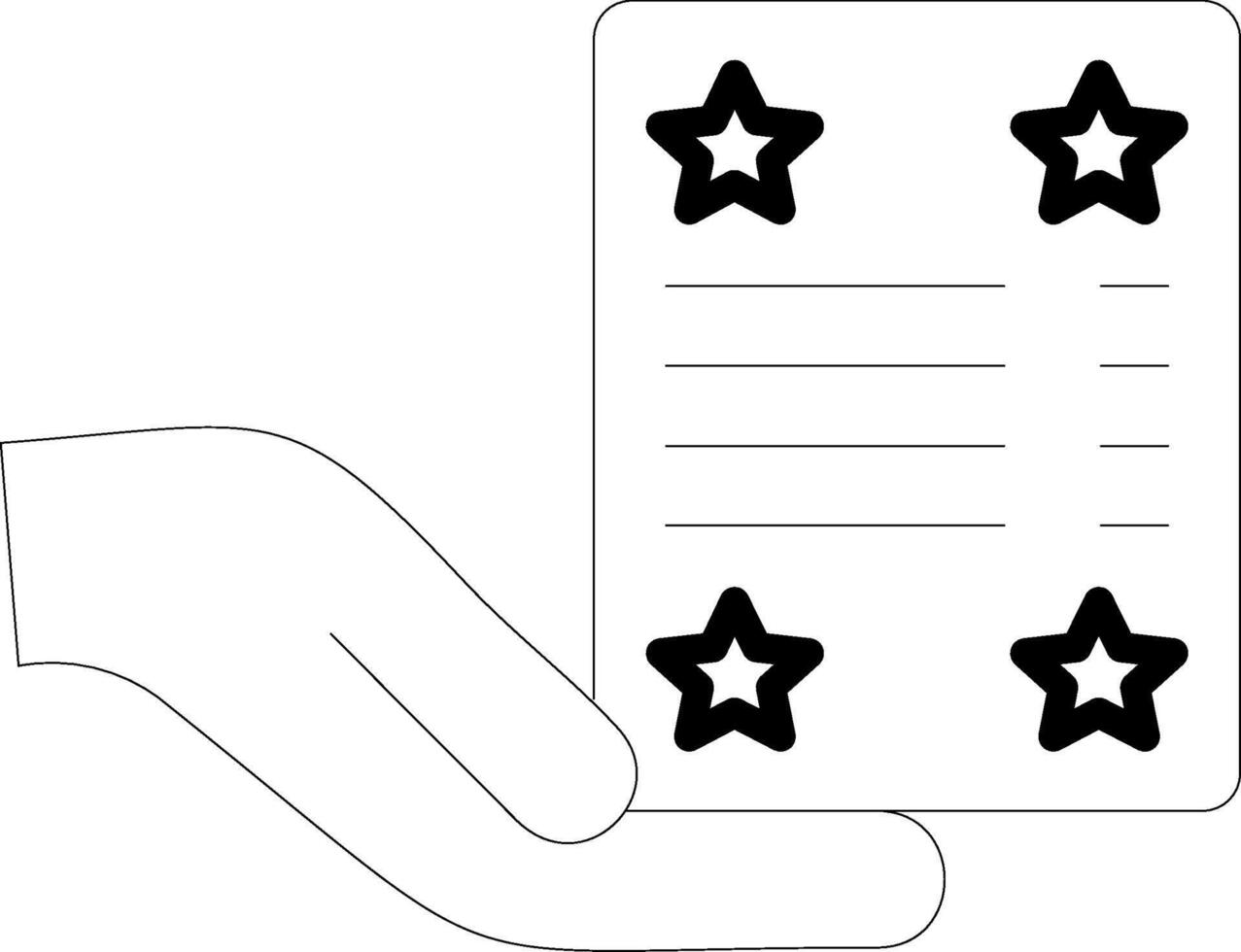 New Features Line Icon vector