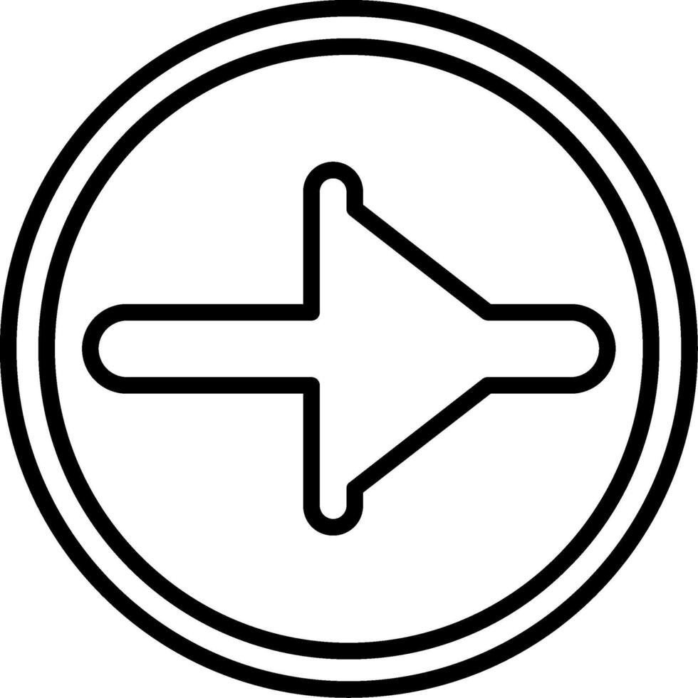 Amplifier Line Icon vector