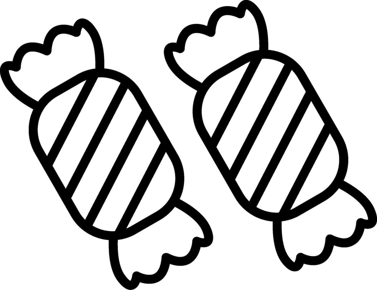 Candy Line Icon vector