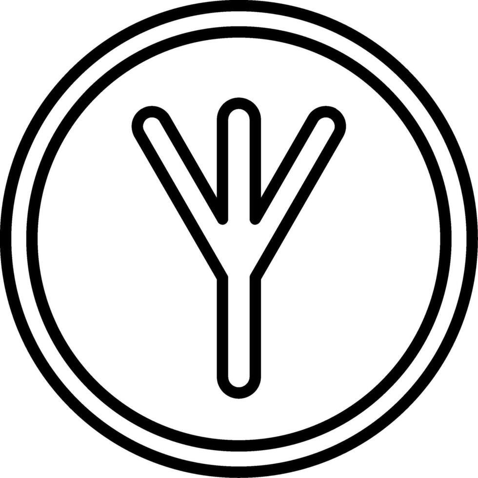 Antenna Line Icon vector