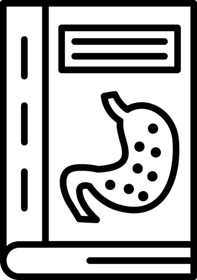 Book Line Icon vector