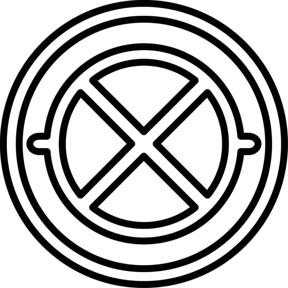 Light Bulb Line Icon vector