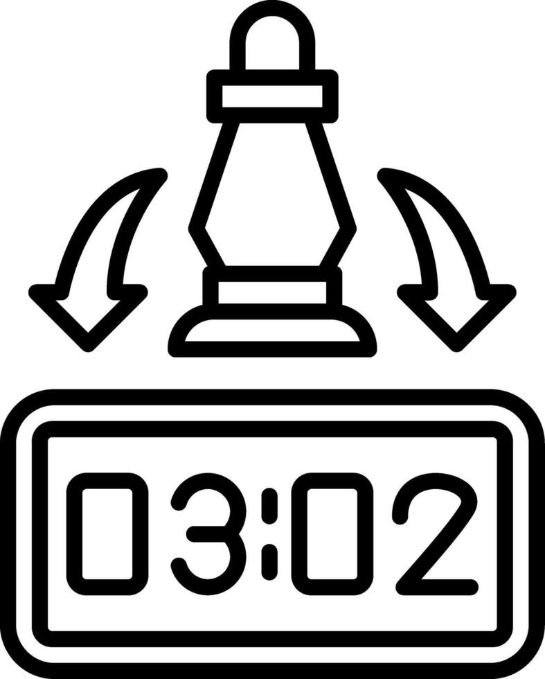 Score Line Icon vector