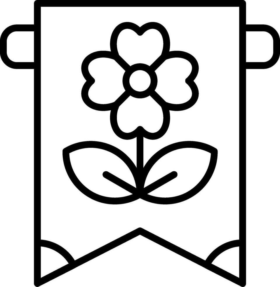 St Patrick Line Icon vector