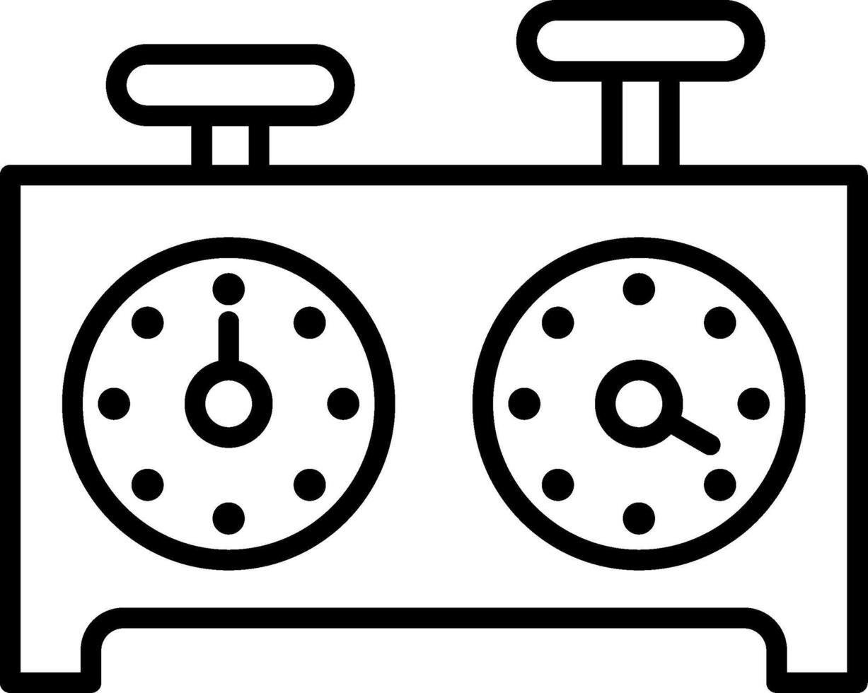 Timer Line Icon vector