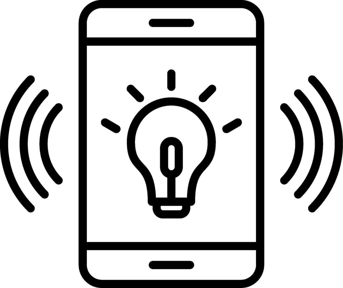 Telecommunication Line Icon vector