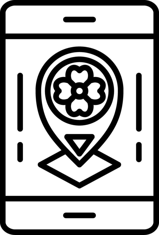 Placeholder Line Icon vector